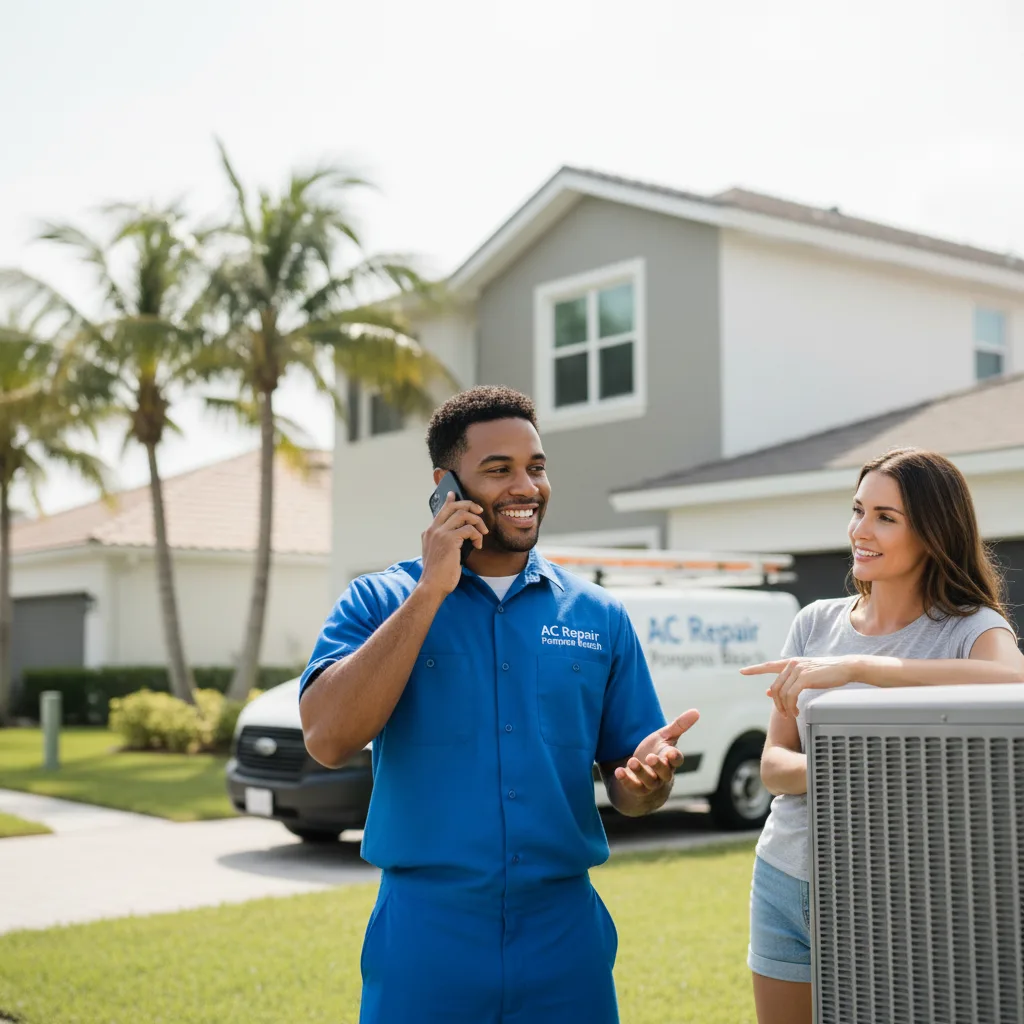 AC Repair Pompano Beach customer support in Frametown